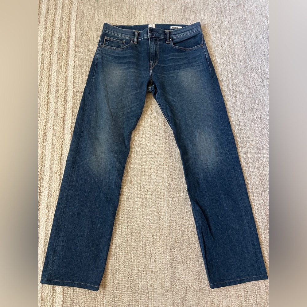 Hiroshi Kato Japanese Stretch Selvedge Denim - 32w x 34 (Hammer Straight fit)